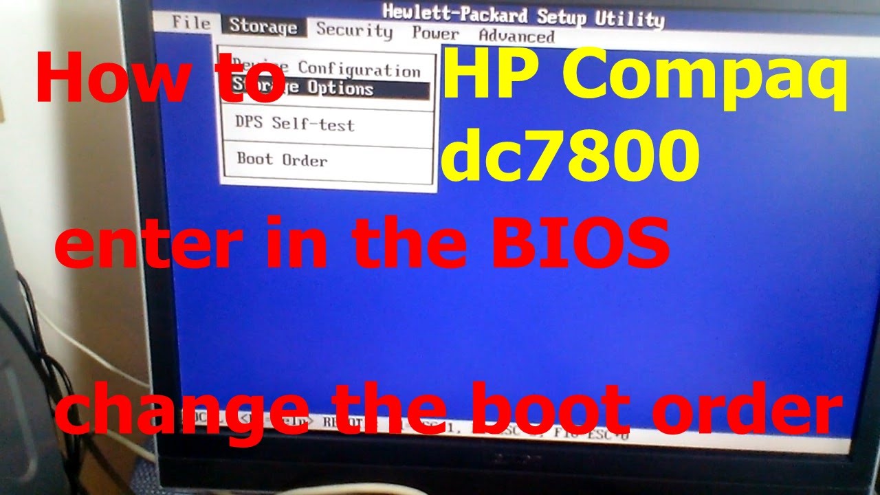 Hp dc7700 bios update download dell